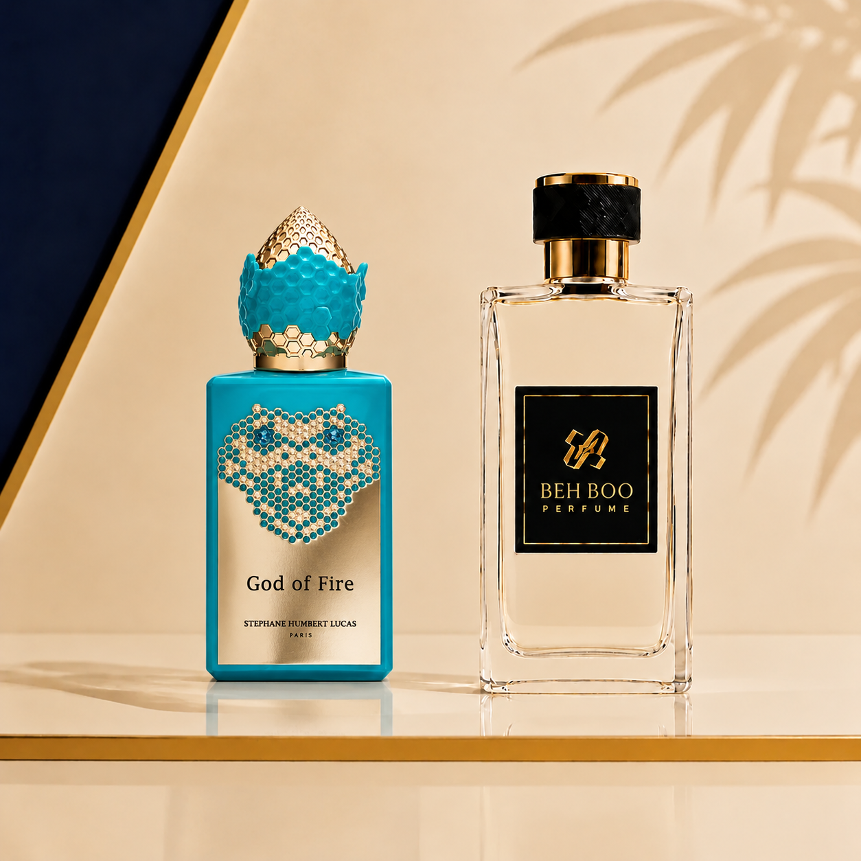 اسانس عطر هامبرت لوکاس ۷۷۷ گاد آف فایر برند ادوین